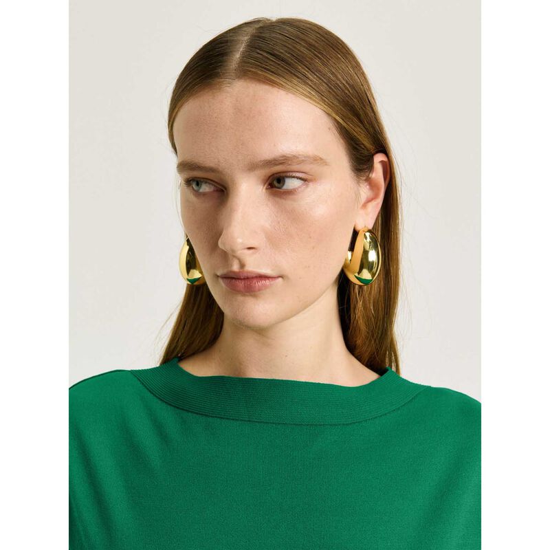 Veronika Maine Slash Neck Cap Sleeve Knit image number 6